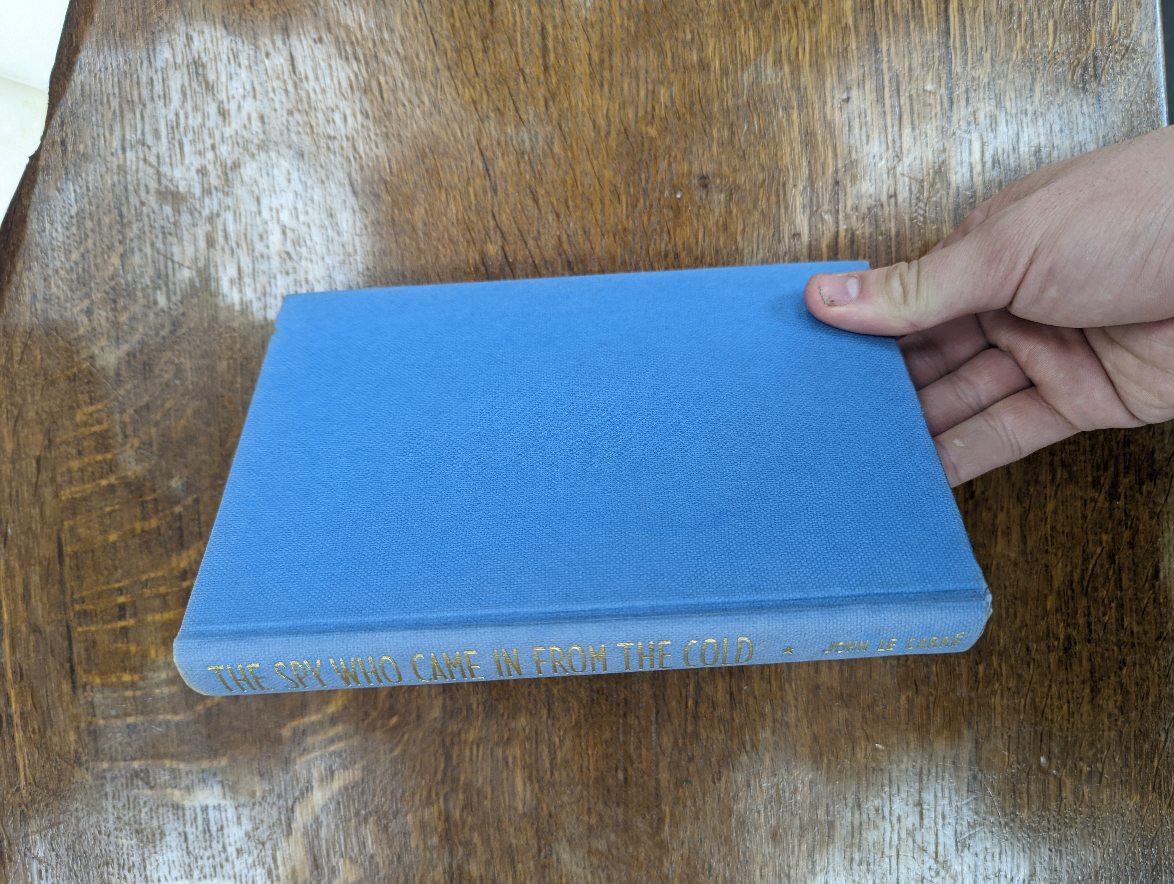 Le Carre, John - The Spy Who Came In From the Cold, 1st edition, 8vo, in unclipped d/j, with spine panel lightly sunned, jacket spine head chipped, Victor Gollancz, London, 1963